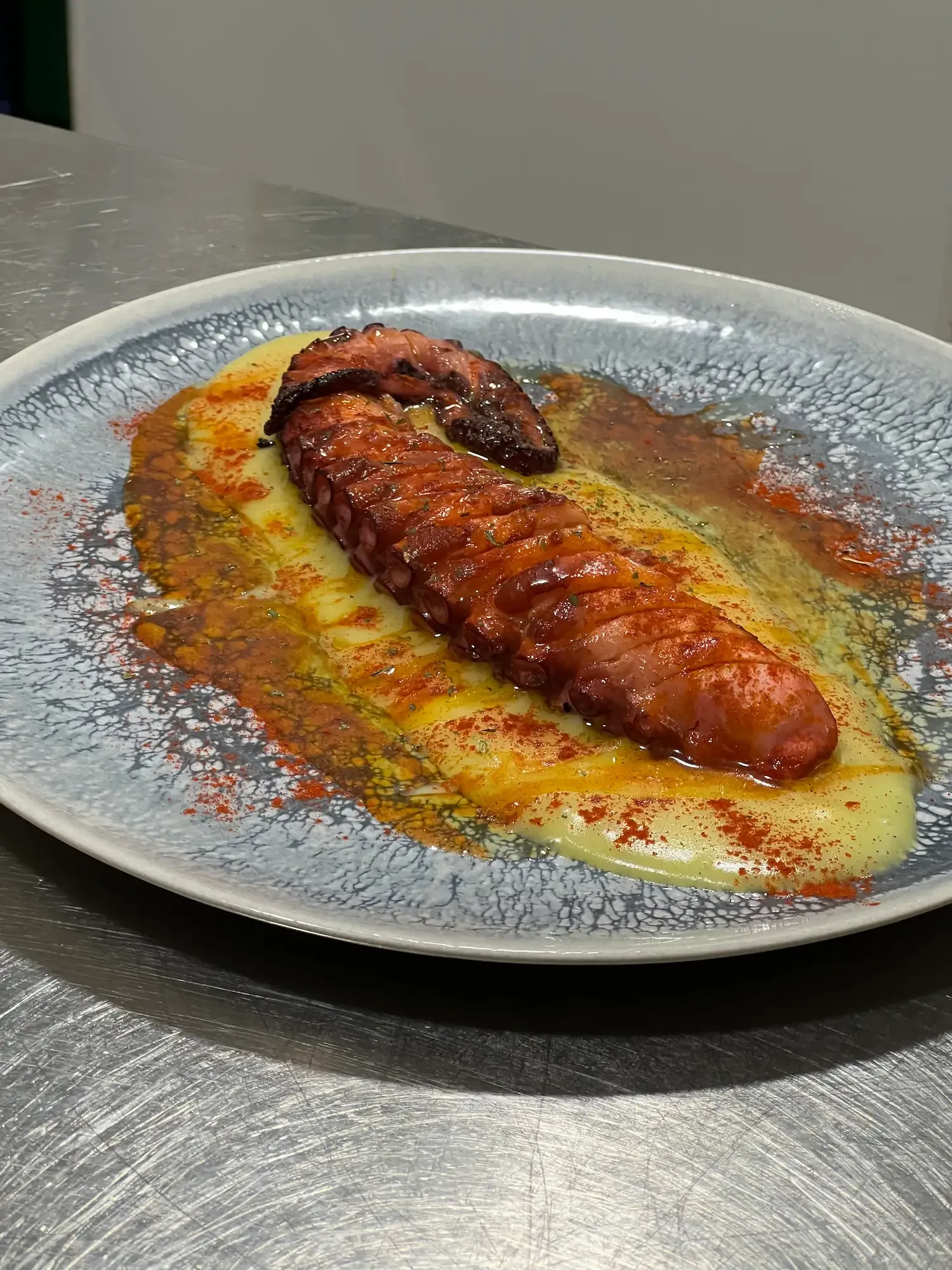 Pulpo a la brasa
